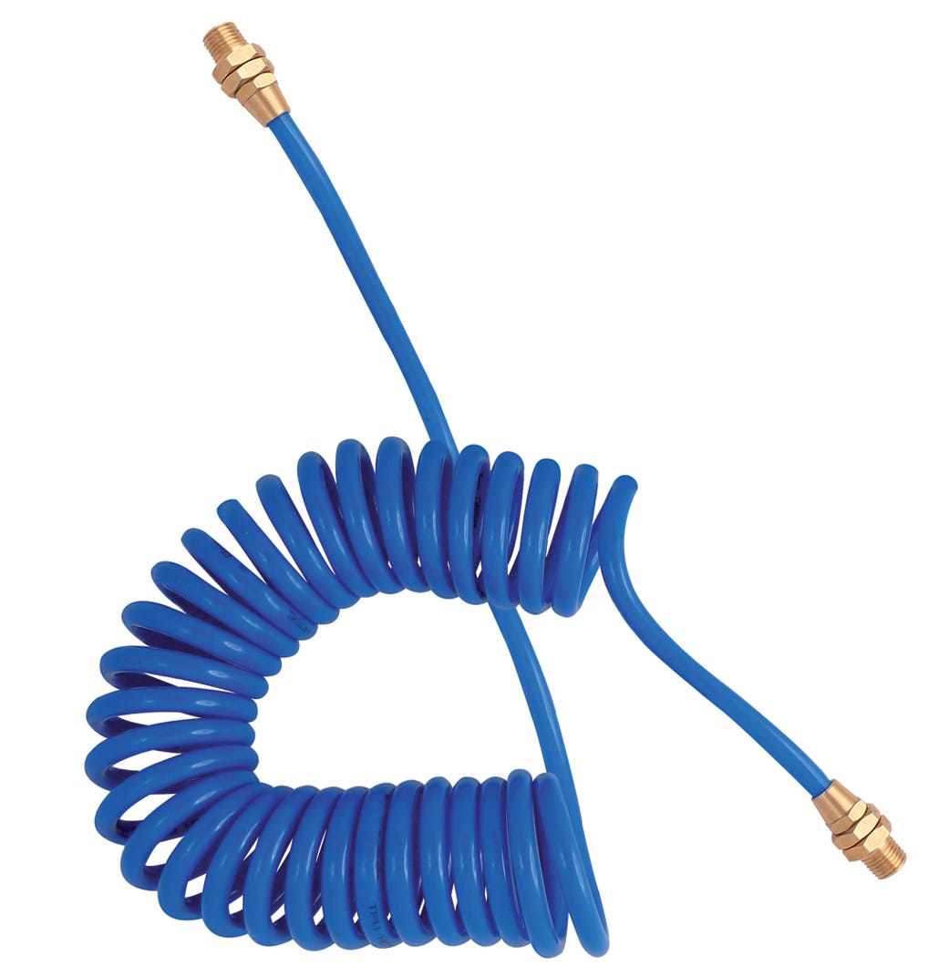 Self-Storing Recoil Hose, Male Npt