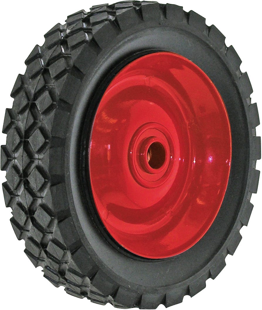 Semi-Pneumatic Rubber Tire Diamond Tread