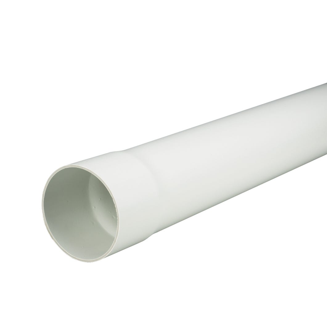 Sewer Pipe, PVC, 4-in. X 10-ft.