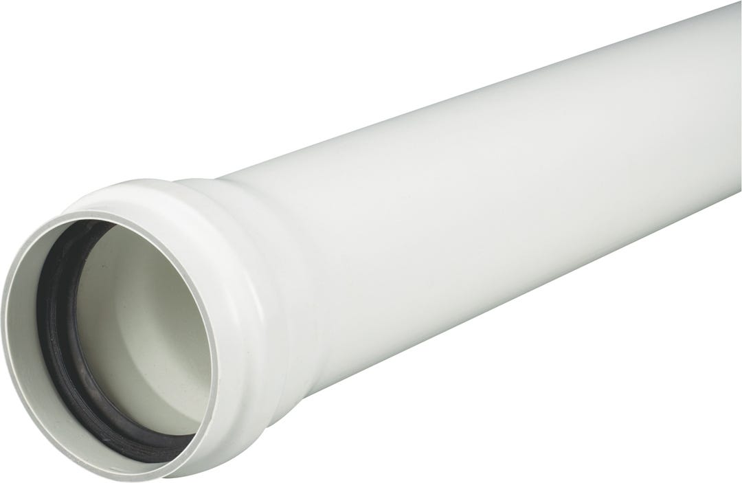 Sewer Pipe with Gasket Joint, 4-in. X 13-ft.