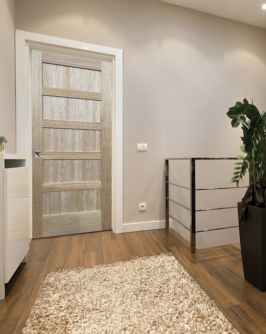 Shaker Style Interior Door, 5 Panels