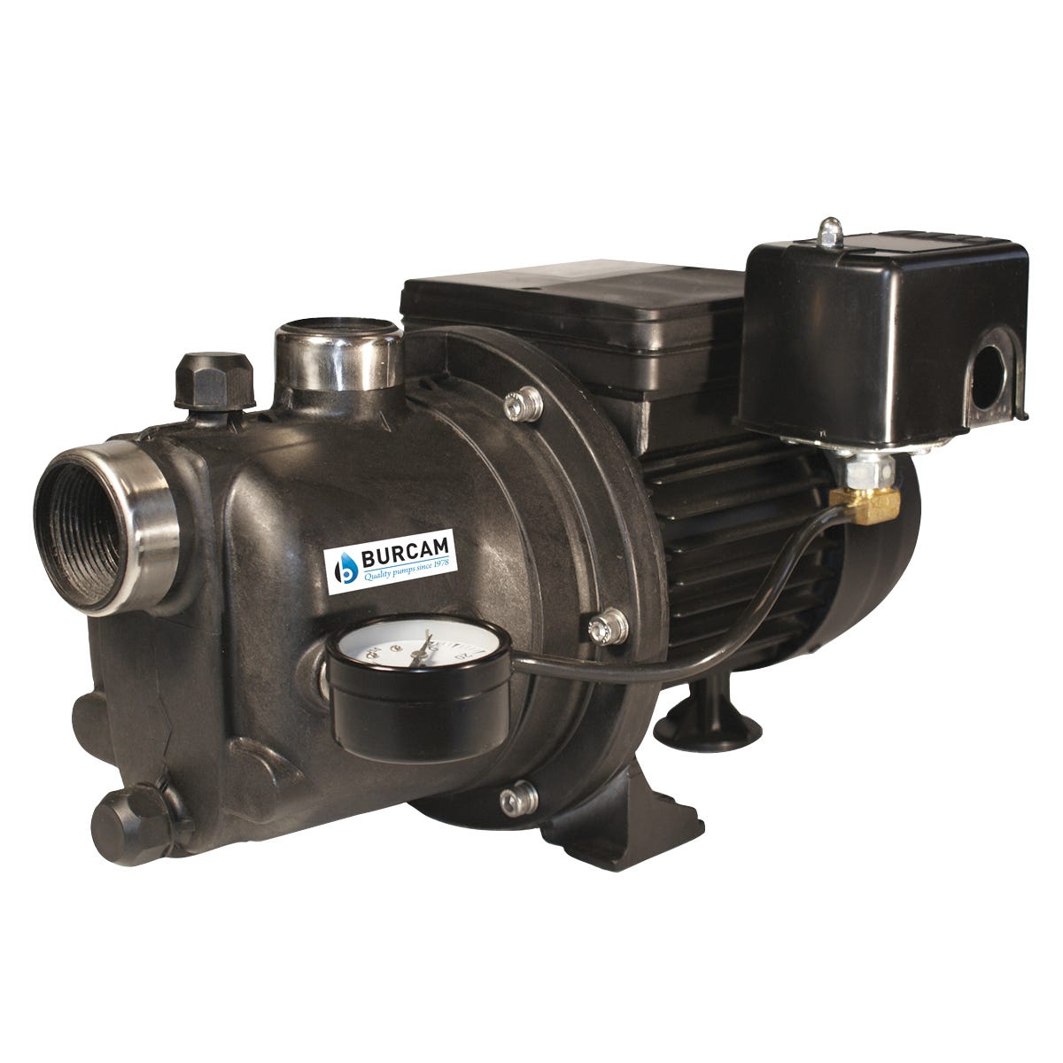 Shallow Jet Pump, Noryl, 3/4 Hp, 115/230V