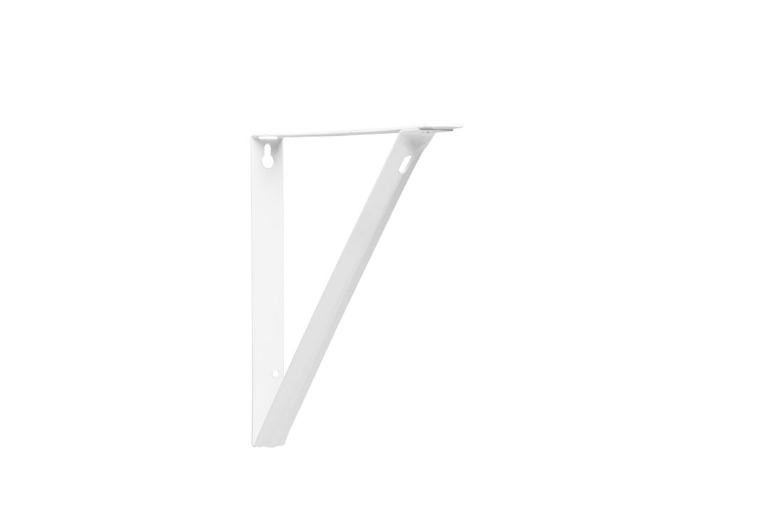 Shelf Bracket, 10-in., White