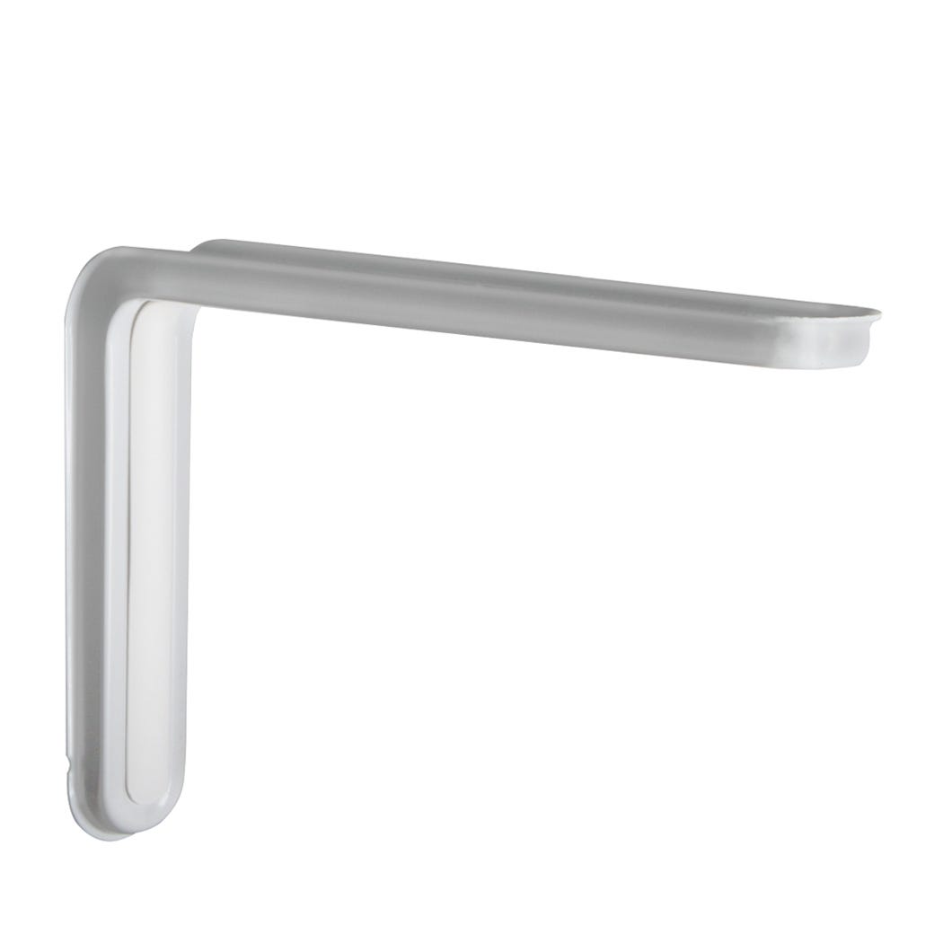 Shelf Bracket, 10-in., White