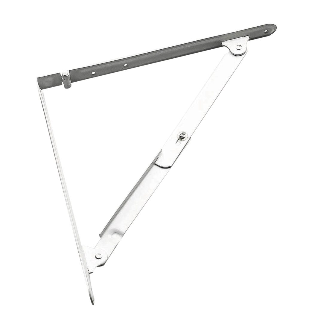 Folding Shelf Brackets, 12-in.