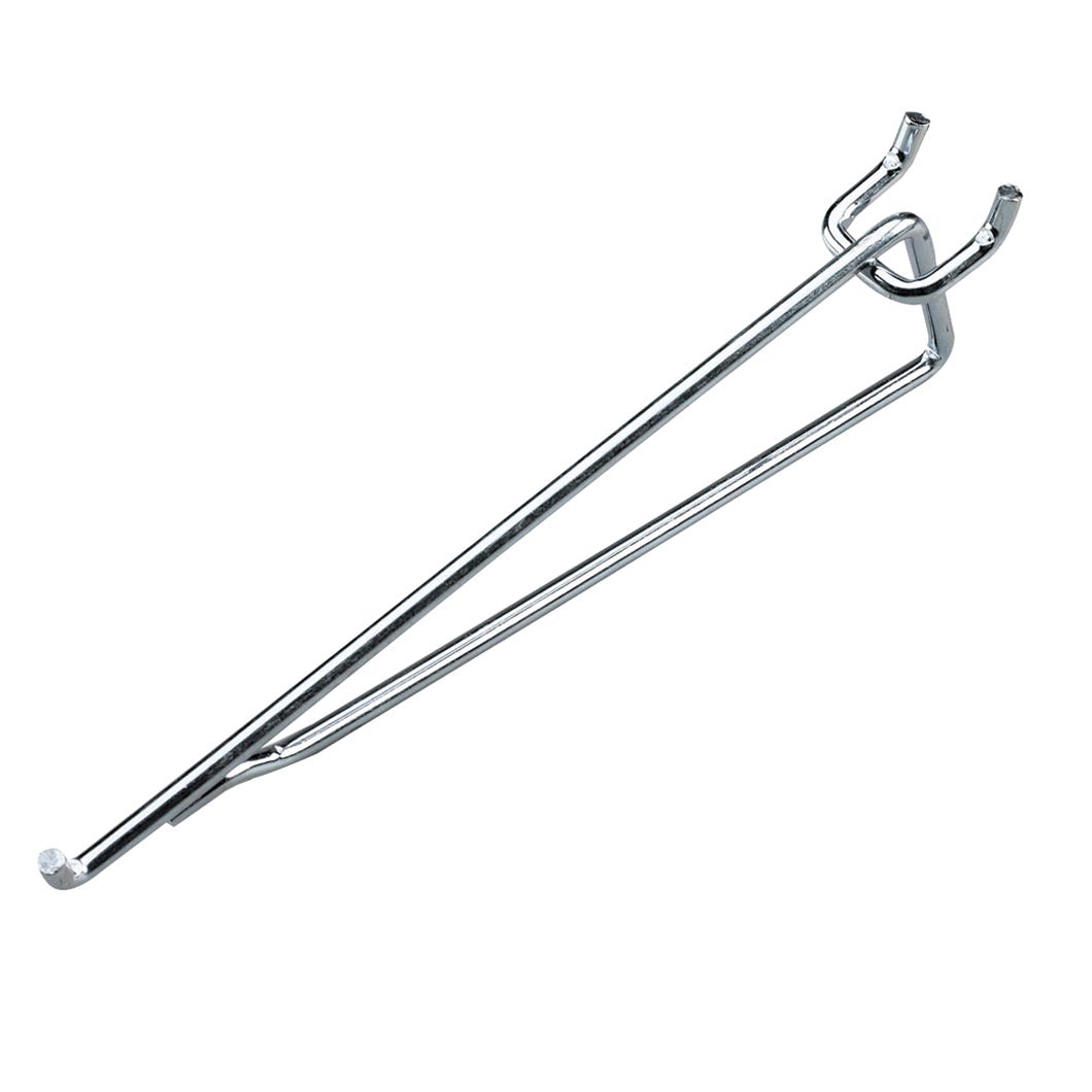 Shelf Bracket in Metal for Pegboard, 8-in.
