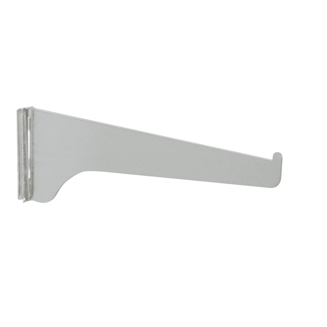 Single-Slotted Shelf Brackets, 16-in.