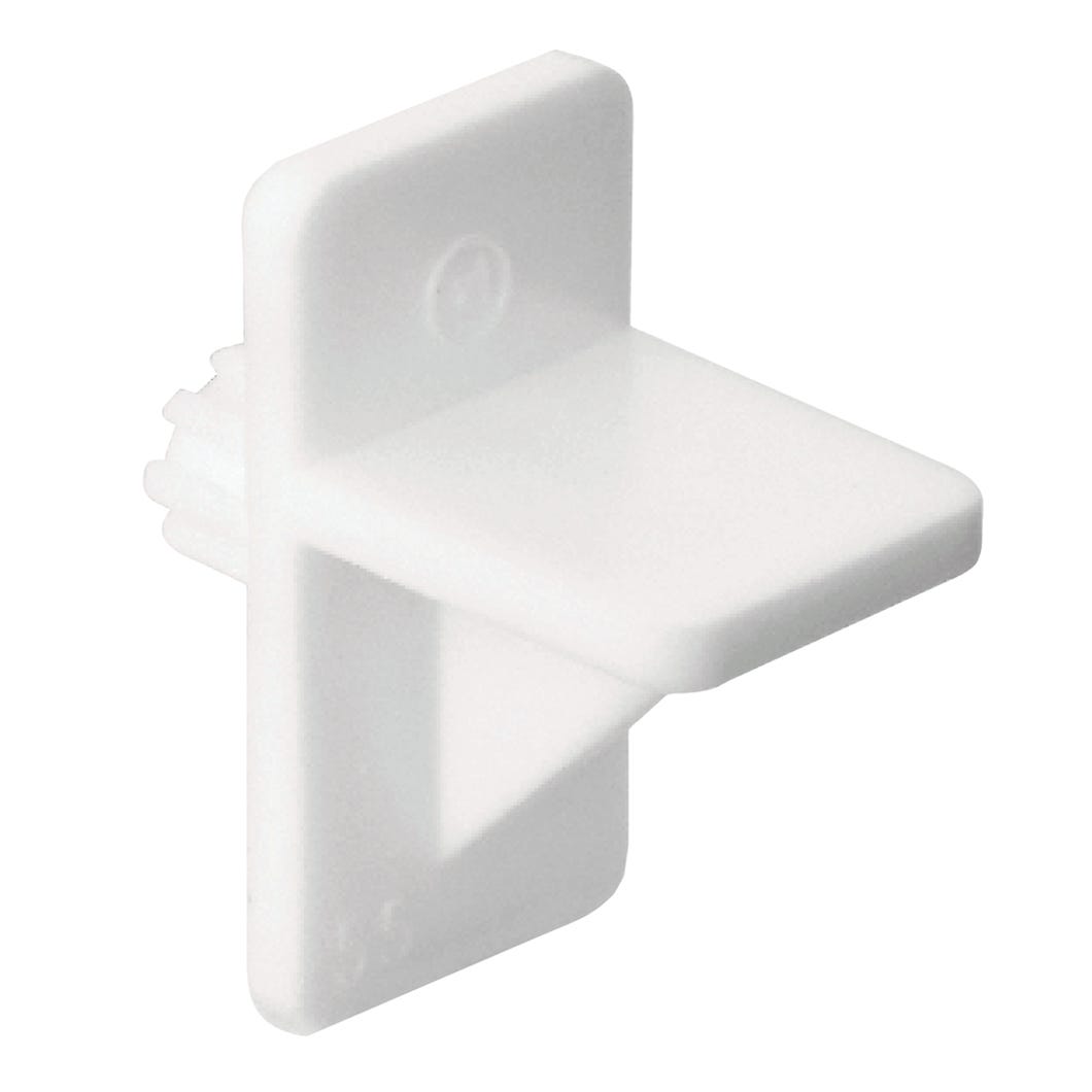 Shelf support plastic 1/4 in