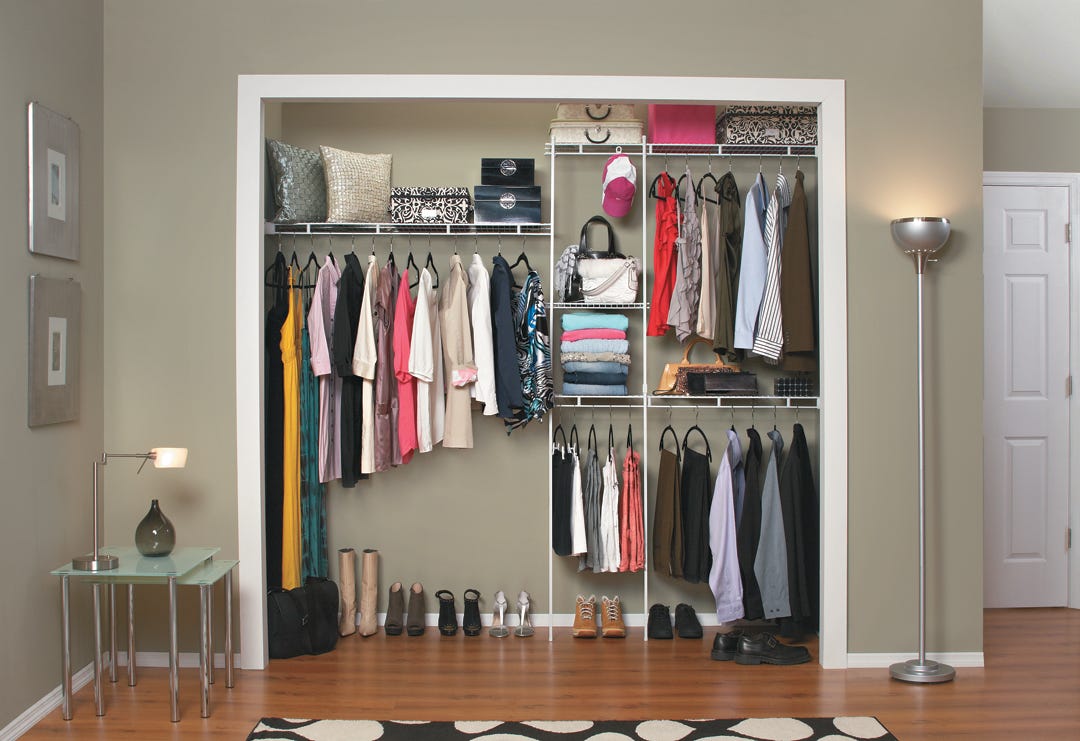 Wire-Shelf Closet Organizer