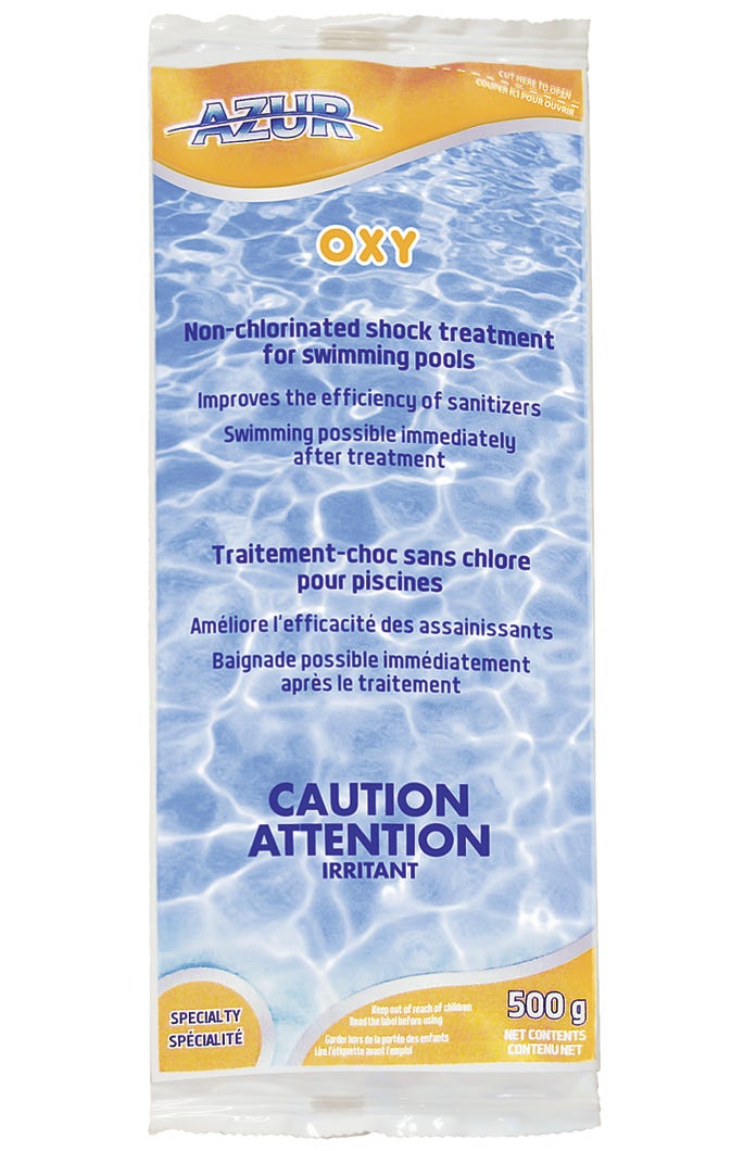 Azur Oxy Non-Chlorinated Shock Treatment for Pool, 500 G