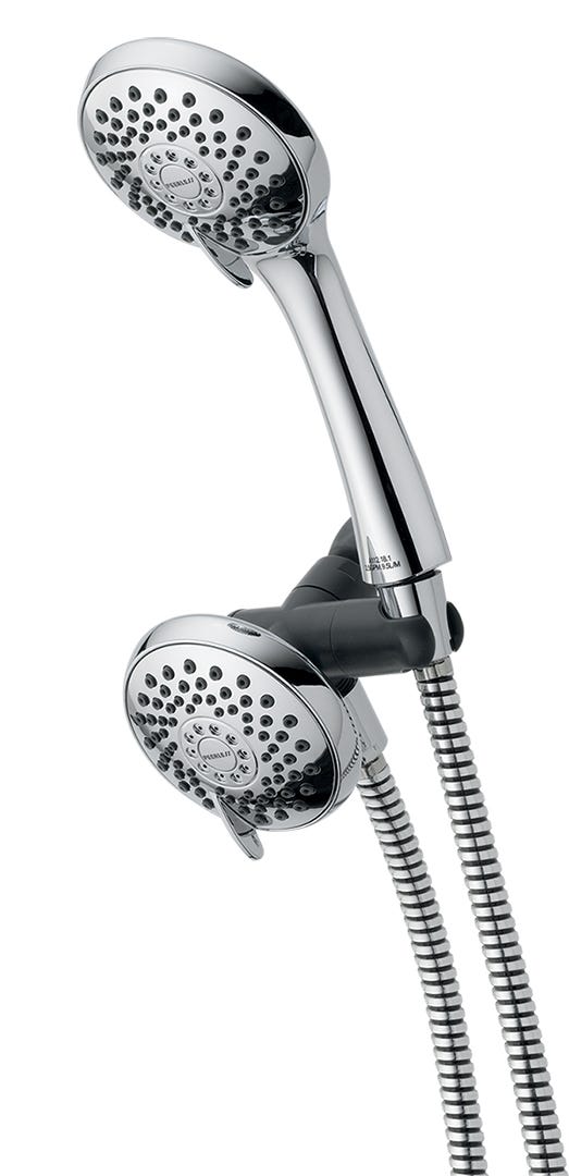 Peerless 3-Setting Combo Shower Head, Chrome
