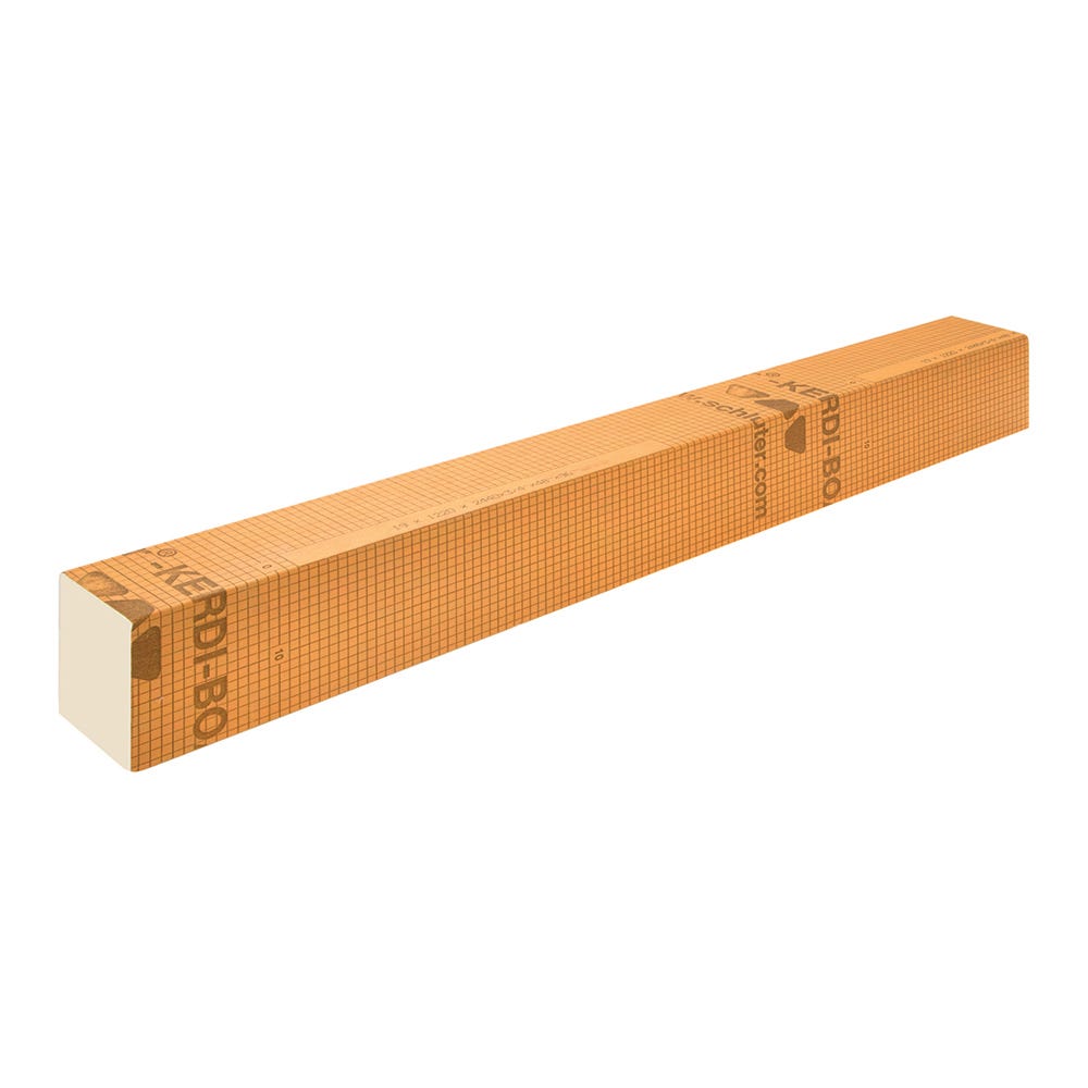 KERDI-BOARD-SC Prefabricated Waterproof Shower Curb, 60 in. x 6 in. x 4.5 in.