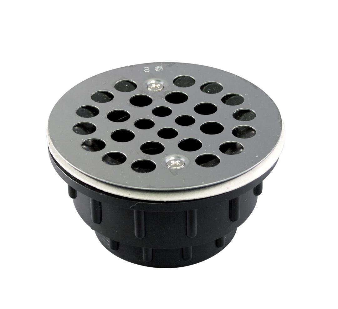 Shower Drain, ABS, 2-in.