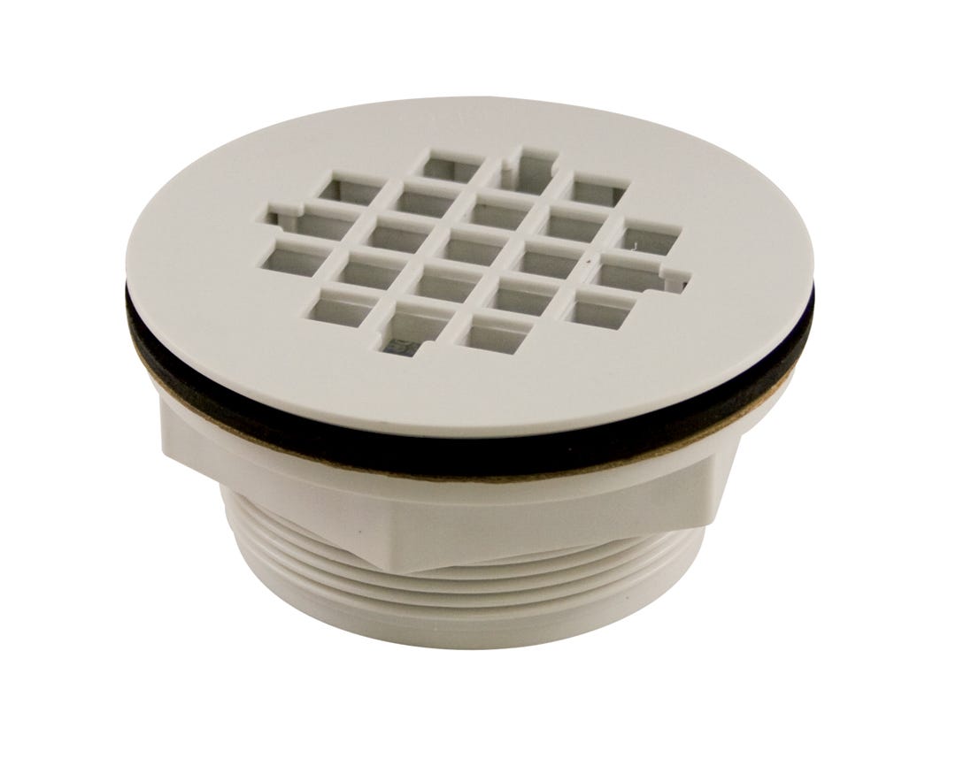 Shower Drain PVC Grid, 2-in.