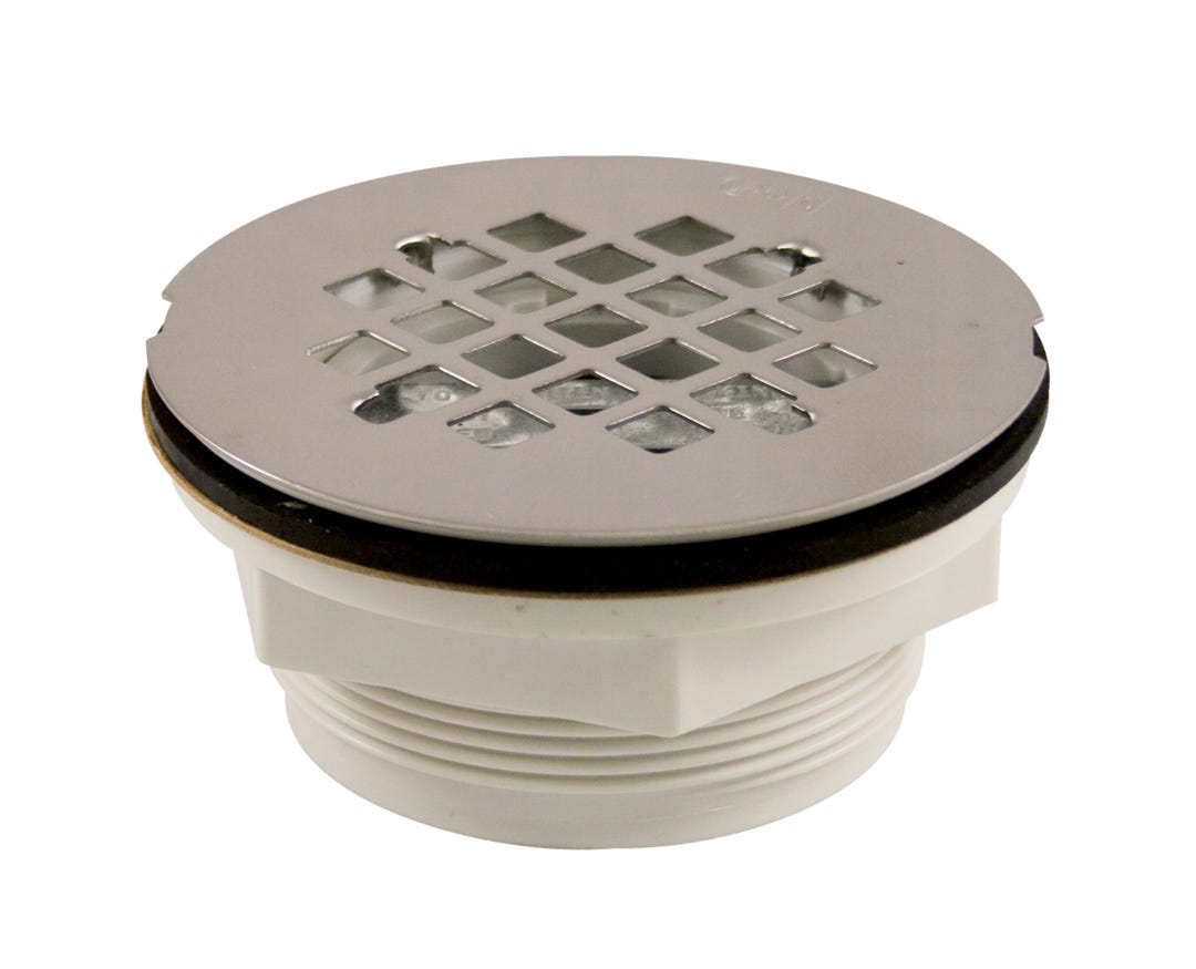 Shower Drain Stainless Steel Grid, 2-in.