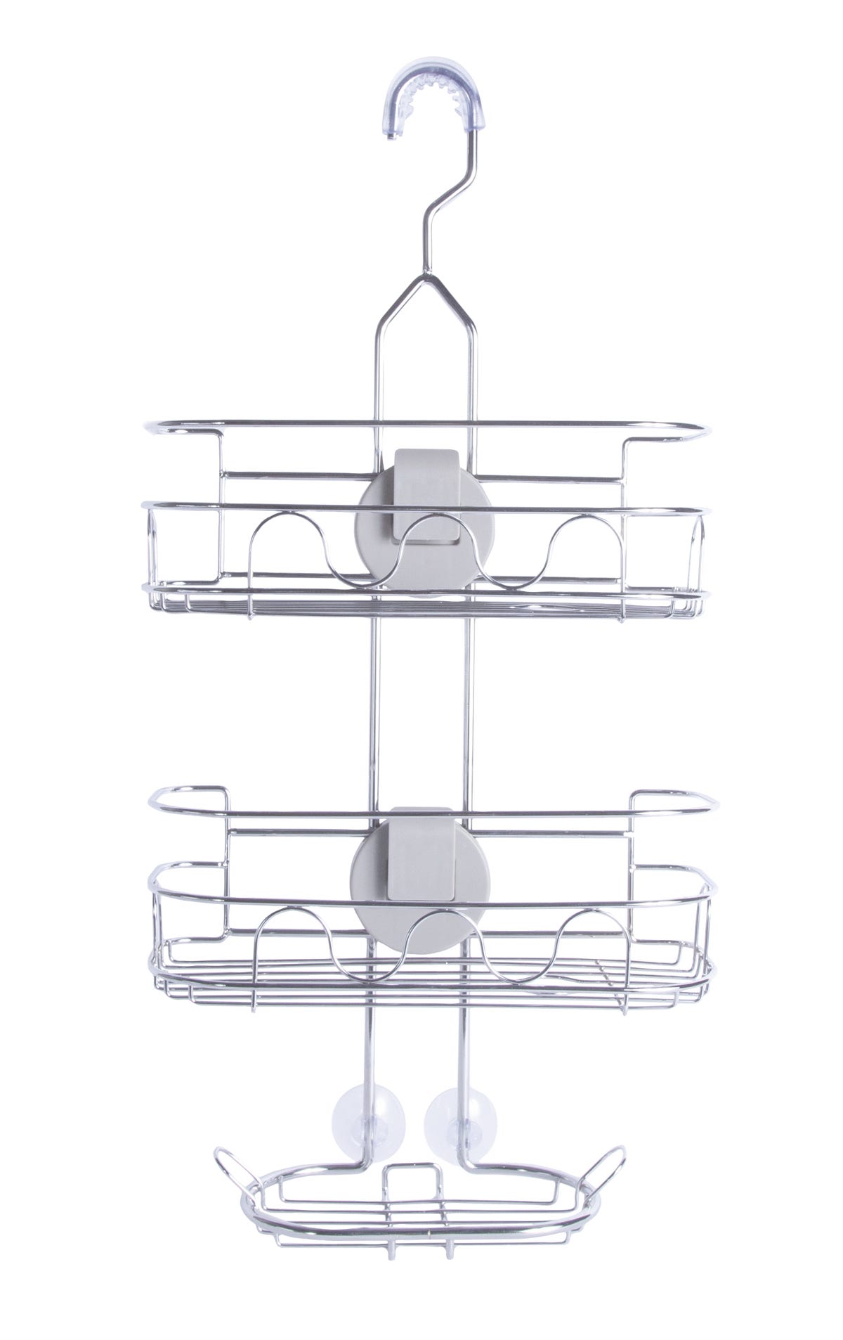 3-Tier Shower Organizer, Chrome