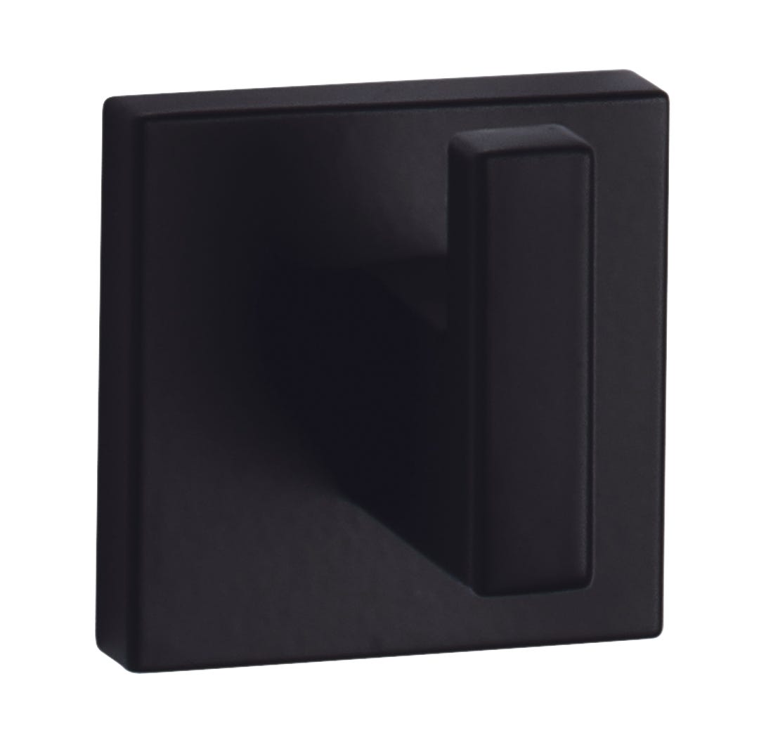 Single Robe Hook, Matte Black