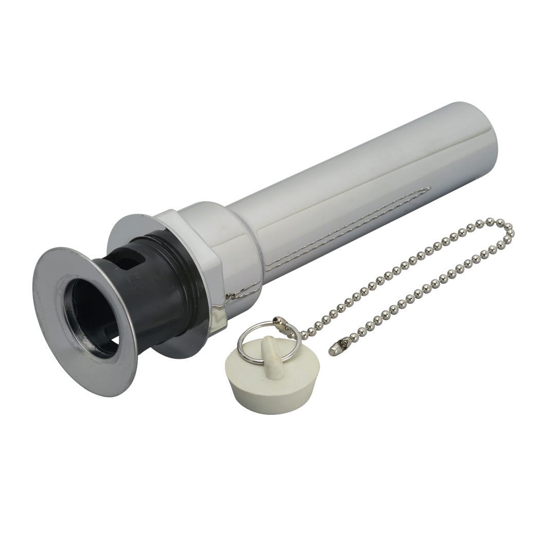Sink Drain with Overflow/Chain/Stopper