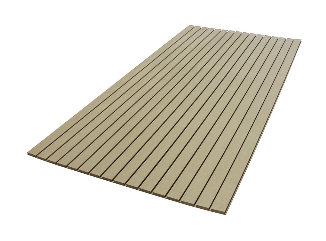 Slotwall, Lined-in. The Direction of 8-ft. Mdf, 3/4-in. X 4-ft. X 8-ft.