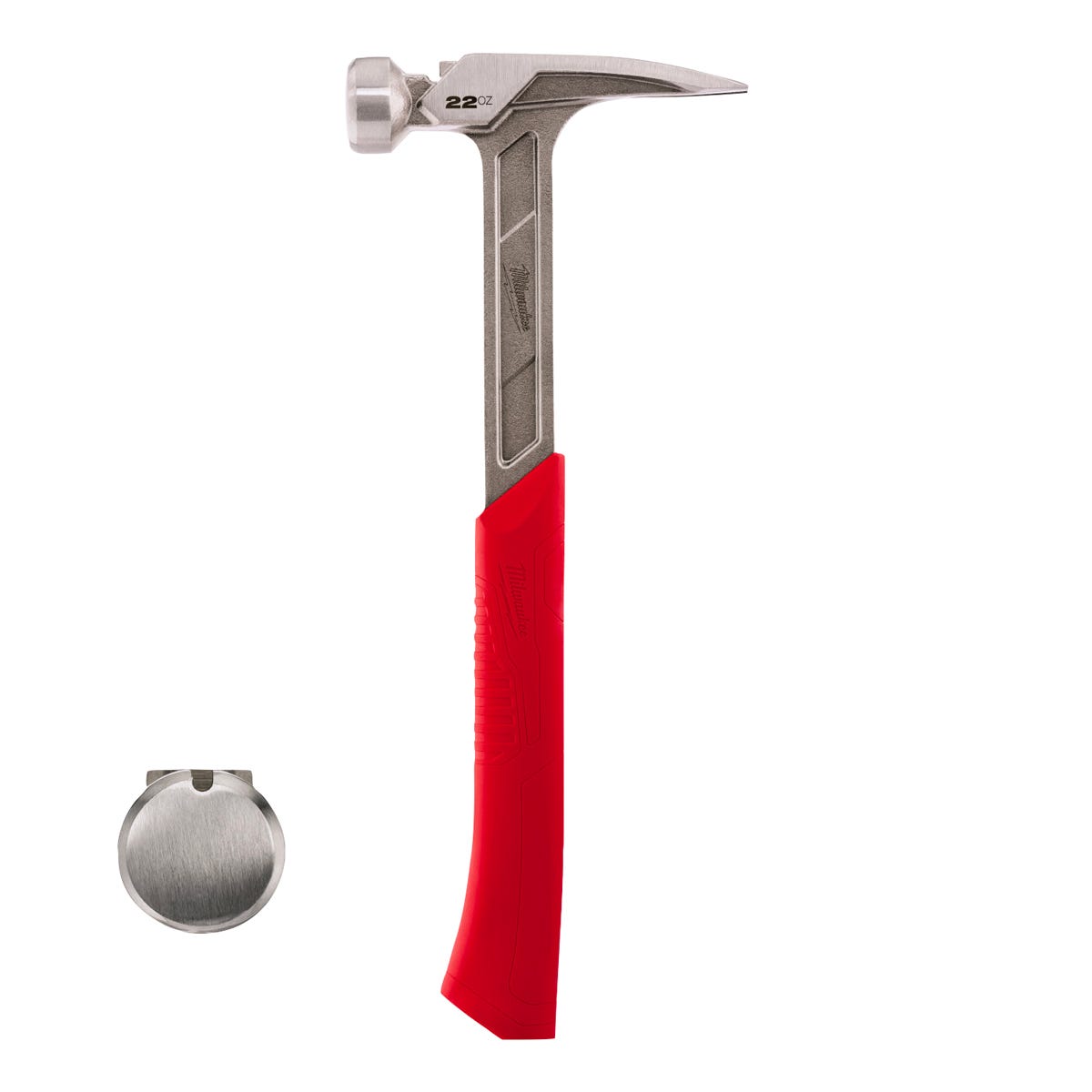 Smooth face framing hammer, 22 oz
