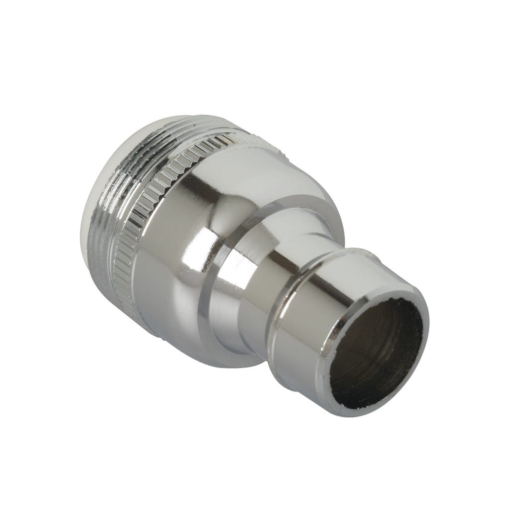 Snap fitting to fit faucets - dual thread