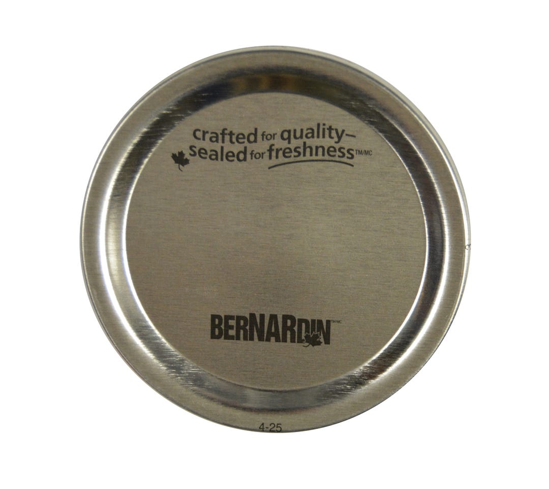 Standard Snap Lid Closure for Mason Jar, 70 mm