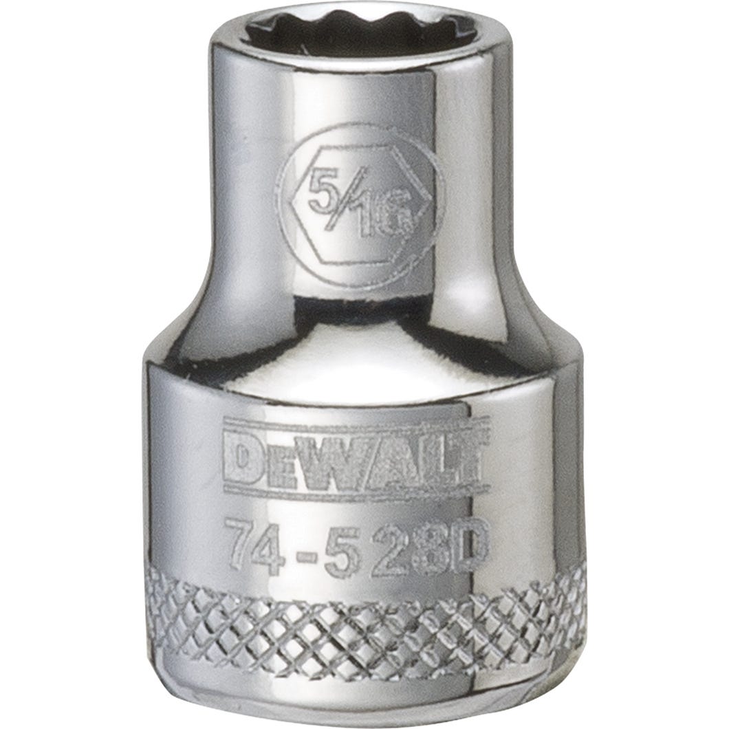 Socket 12 Point, 5/16-in.