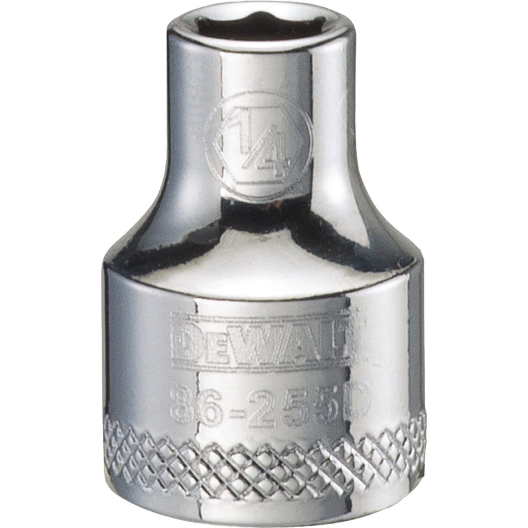 Socket 6 Point, 1/4-in.