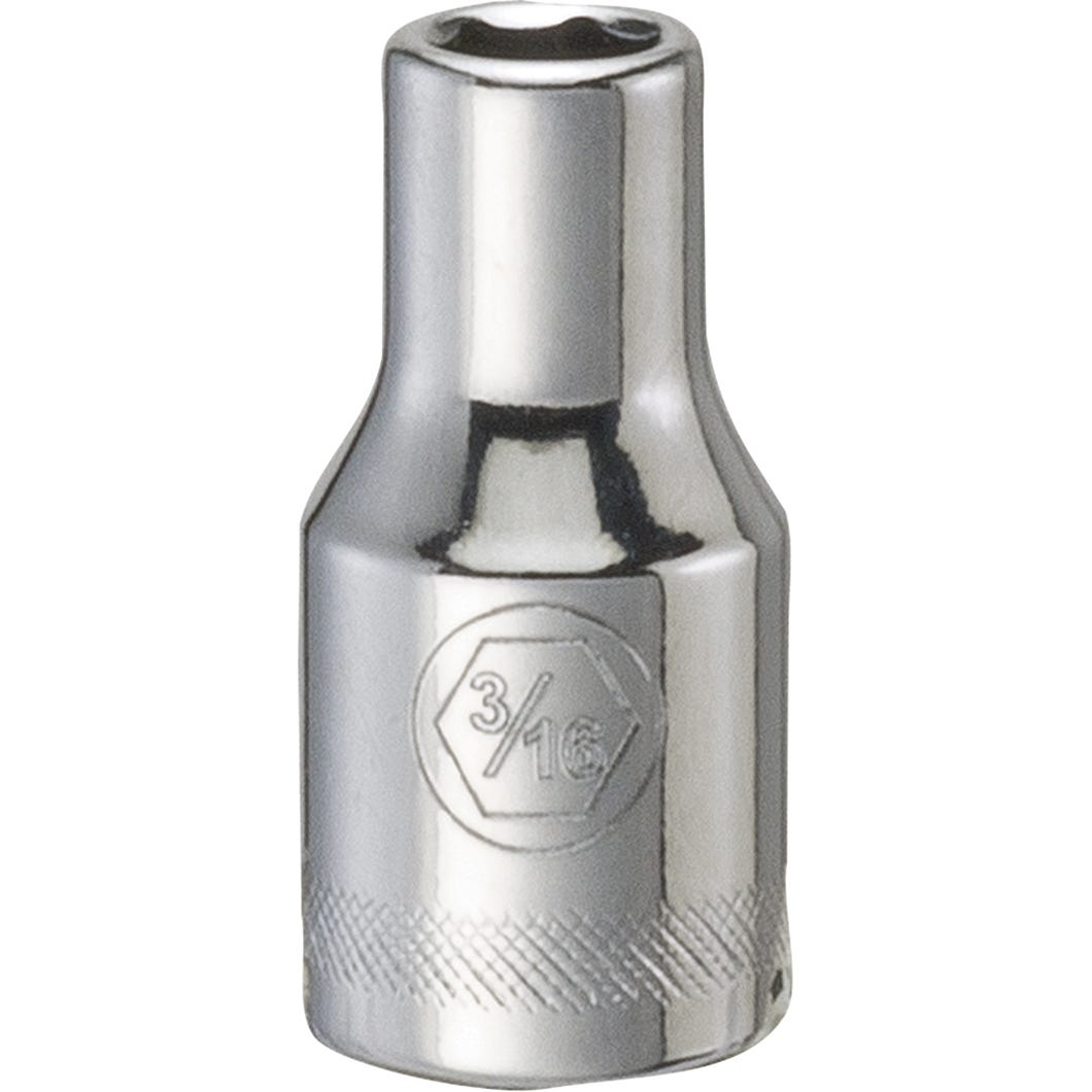 Socket 6 Point, 3/16-in.