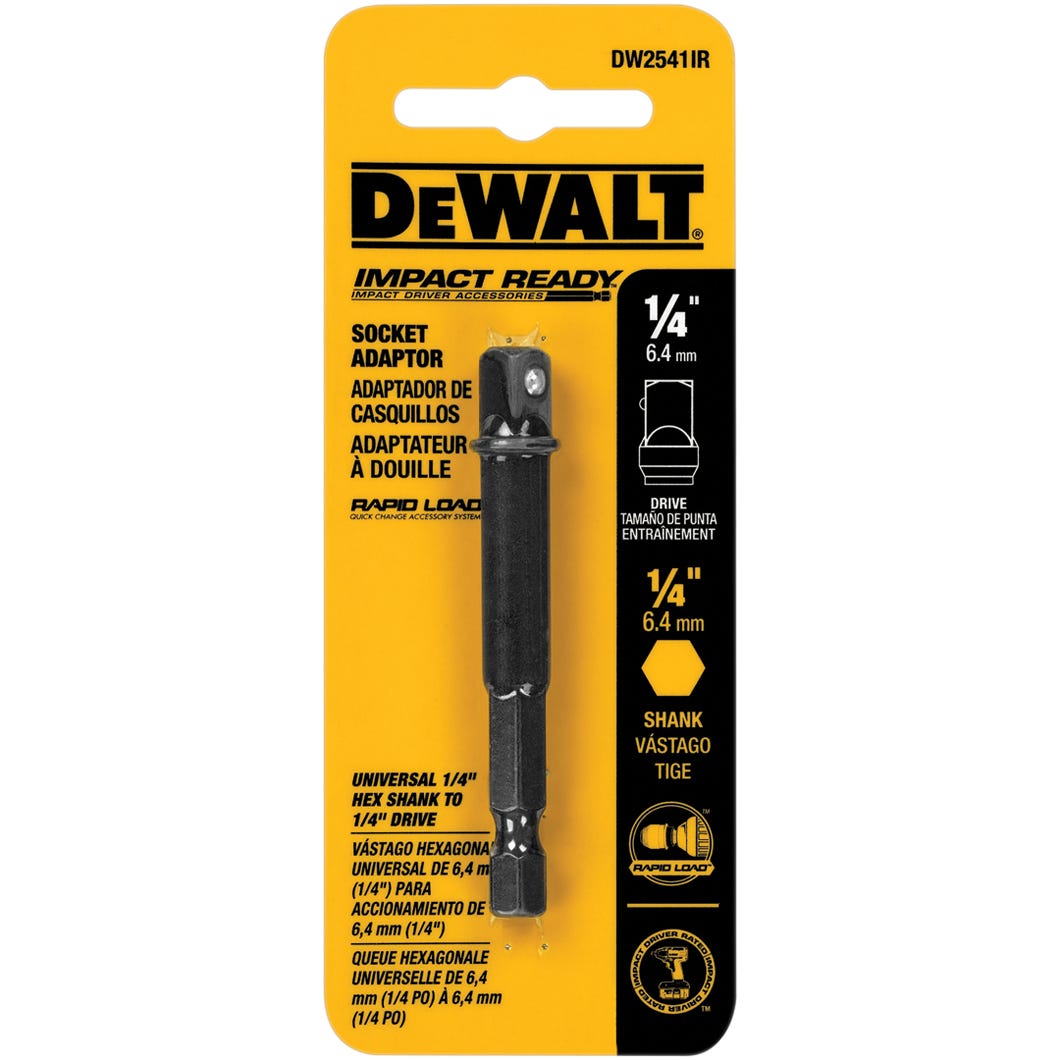 Socket adaptor for impact driver