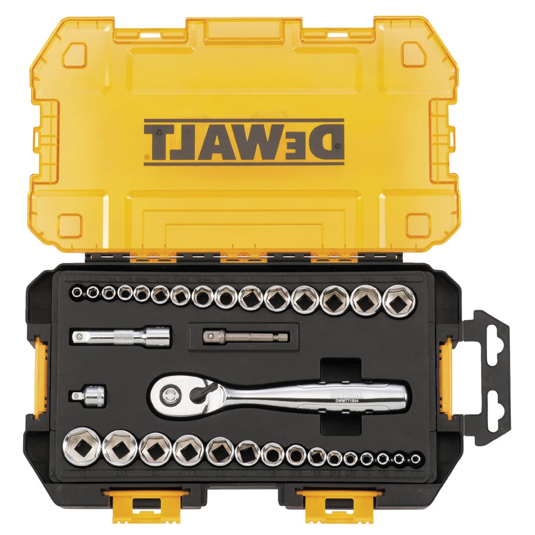 Socket set with tough box