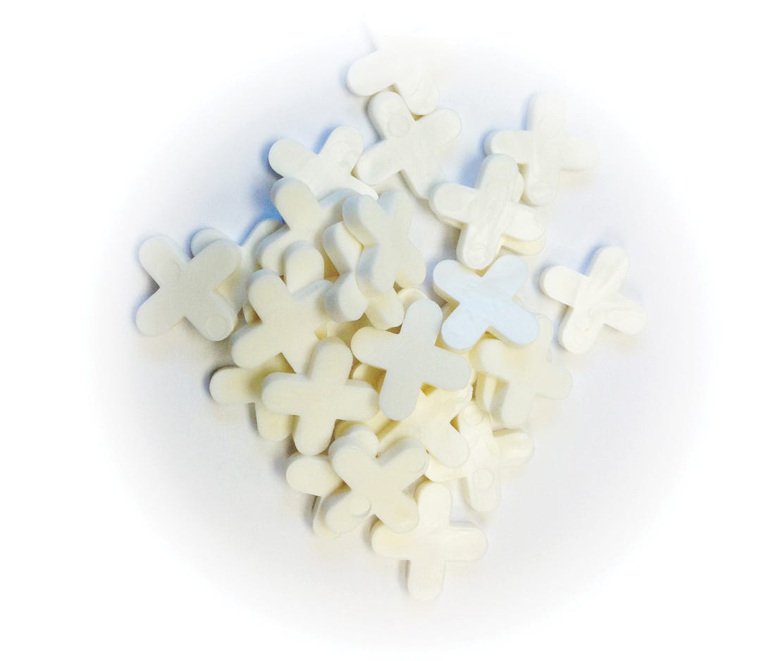 Soft Tile Spacers, 1/4 in., 200/Pack