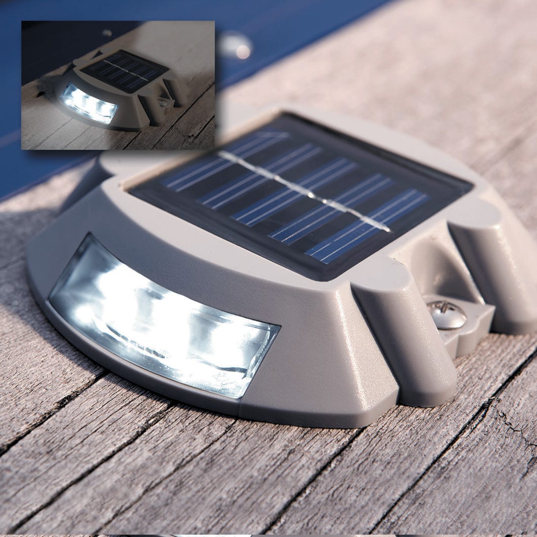 Solar light for docks