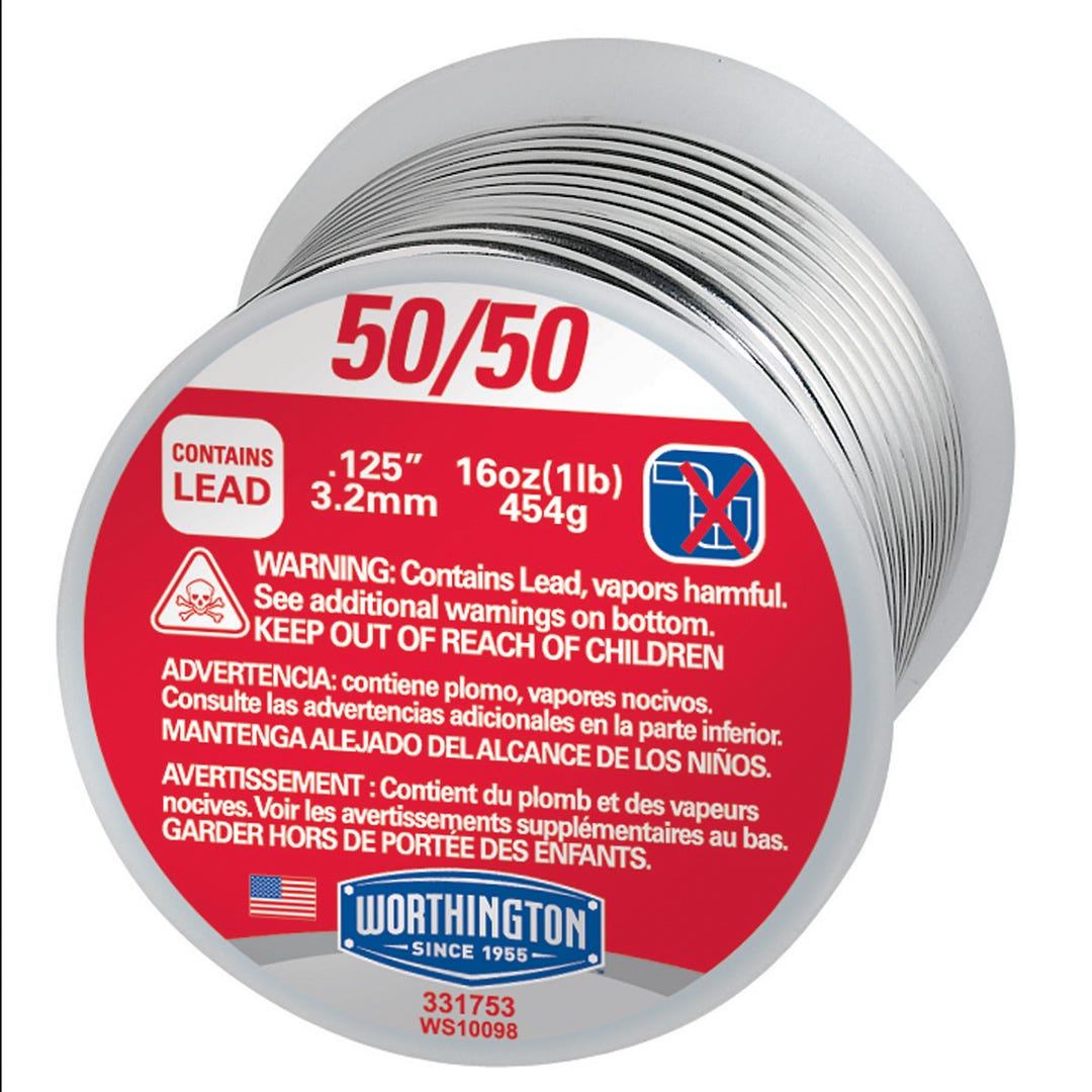 Solder 50/50 Leaded, 3.2 mm