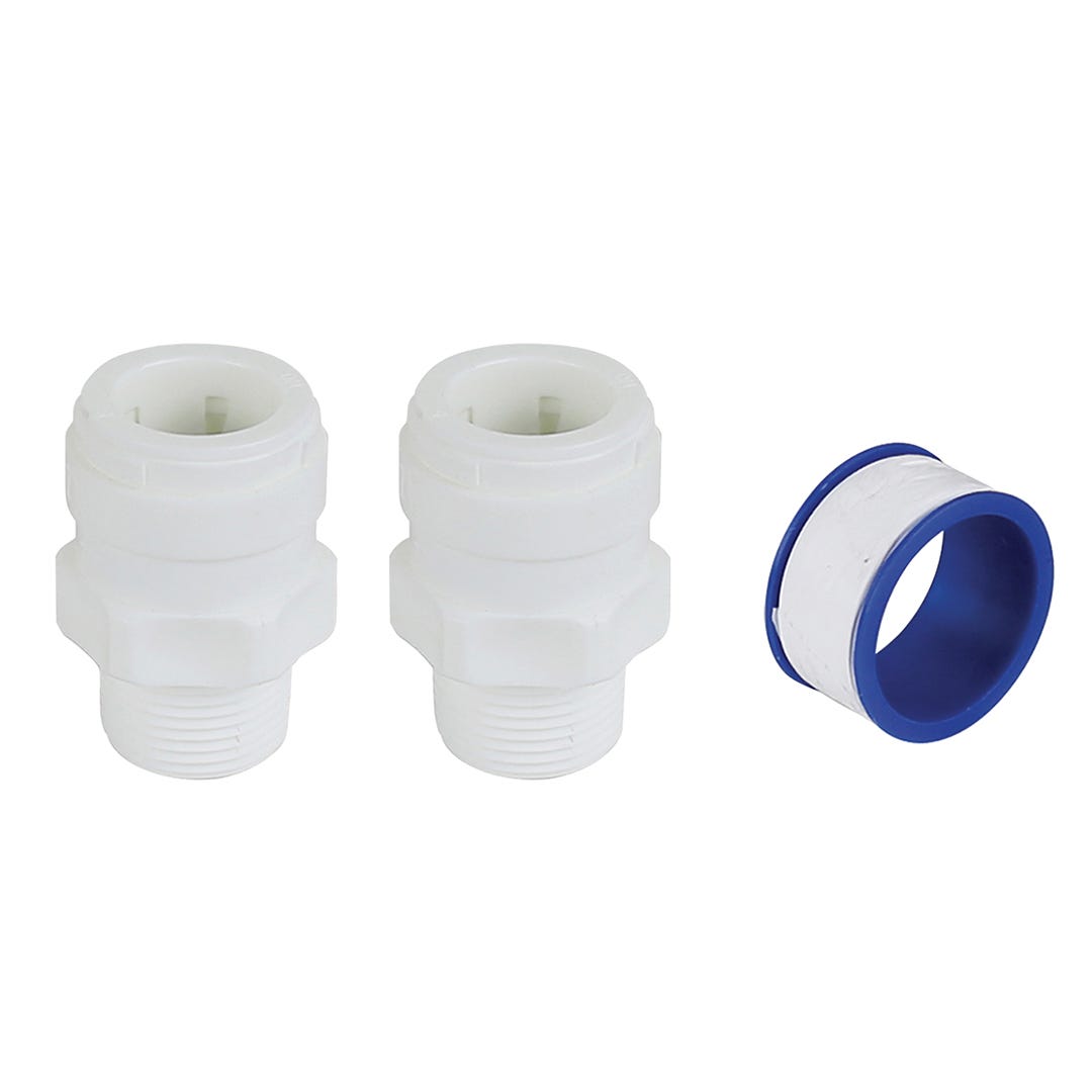 Solder-less connector kit for valve-in-head fliter housings