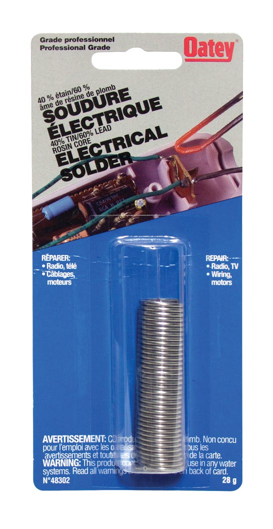 Solder wire - leaded
