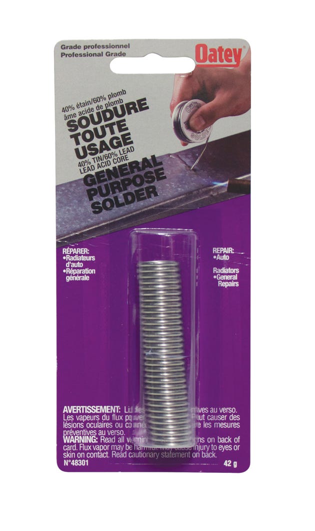 Solder Wire, Leaded, 40/60
