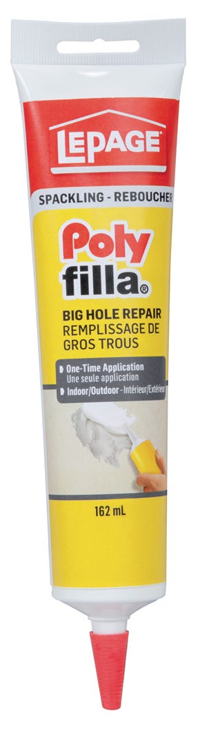 Polyfilla Big Hole Spackling Plaster, 162ml