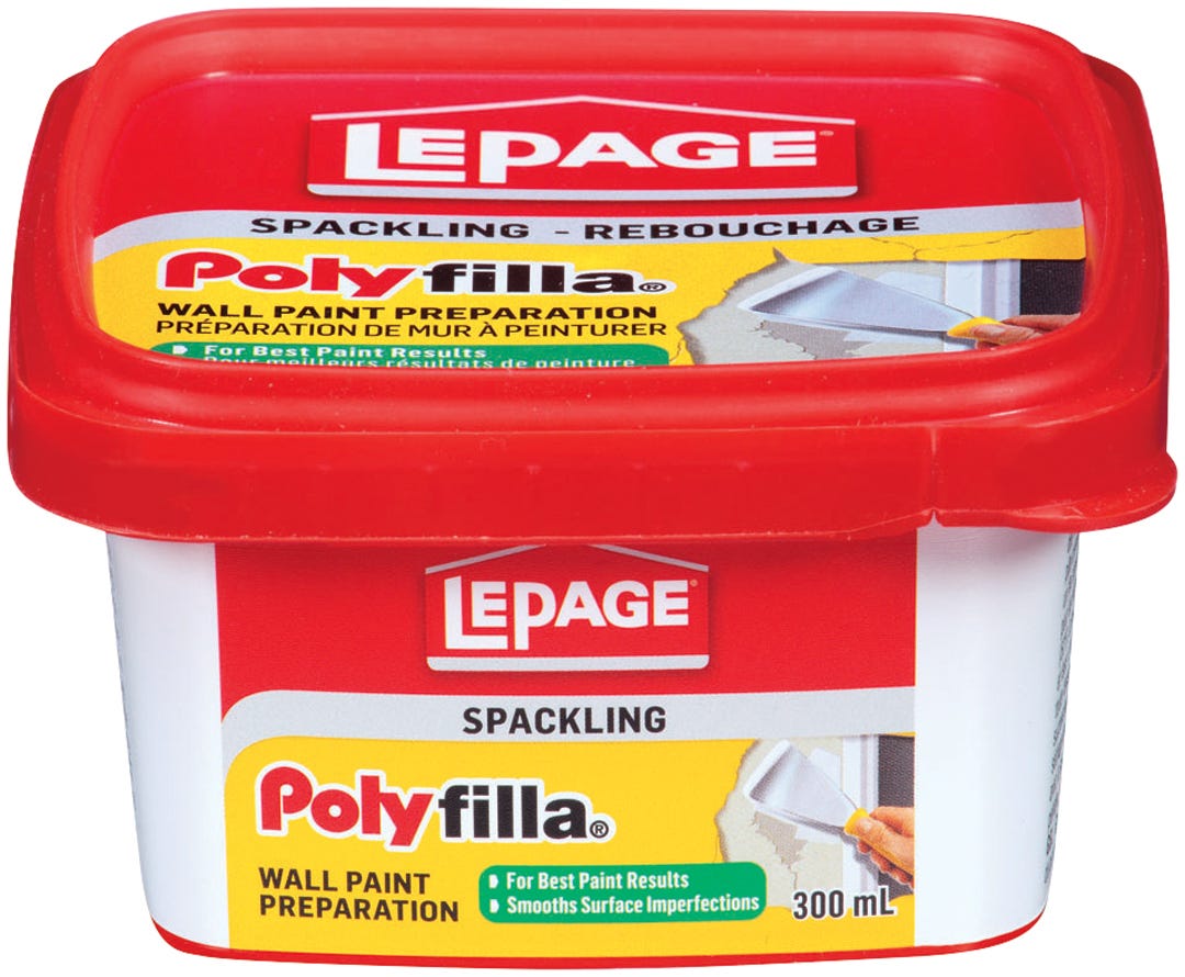 Polyfilla Spackling Plaster Wall Paint Preparation, 300ml