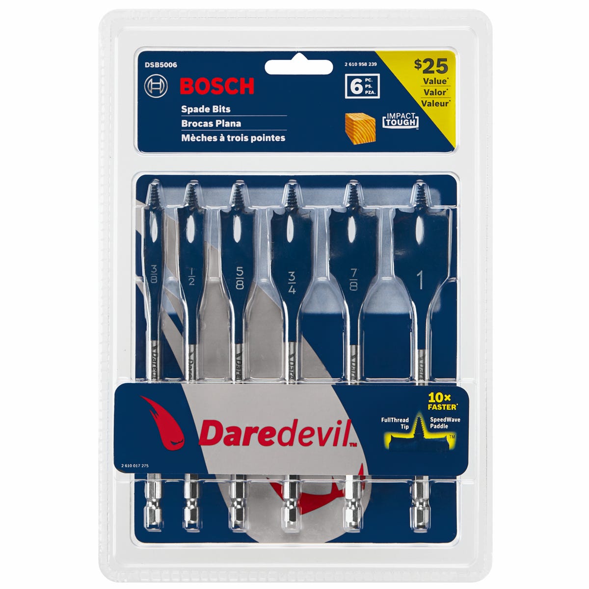 Spade Bit Kit