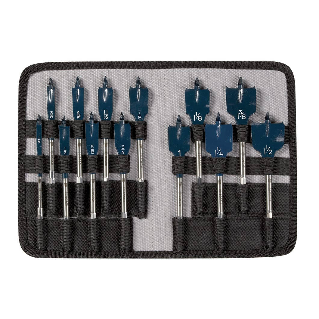 Bosch 13 pc. Daredevil™ Spade Bit Set in Pouch