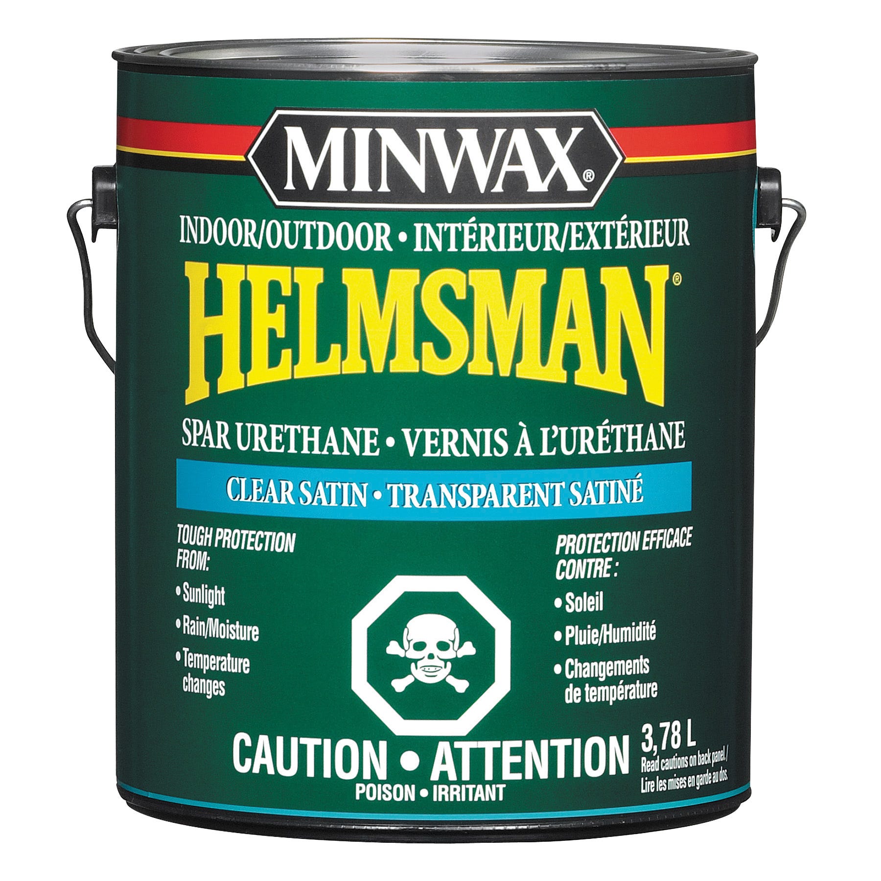 Spar Urethane, Indoor/Outdoor Clear Satin, Oil