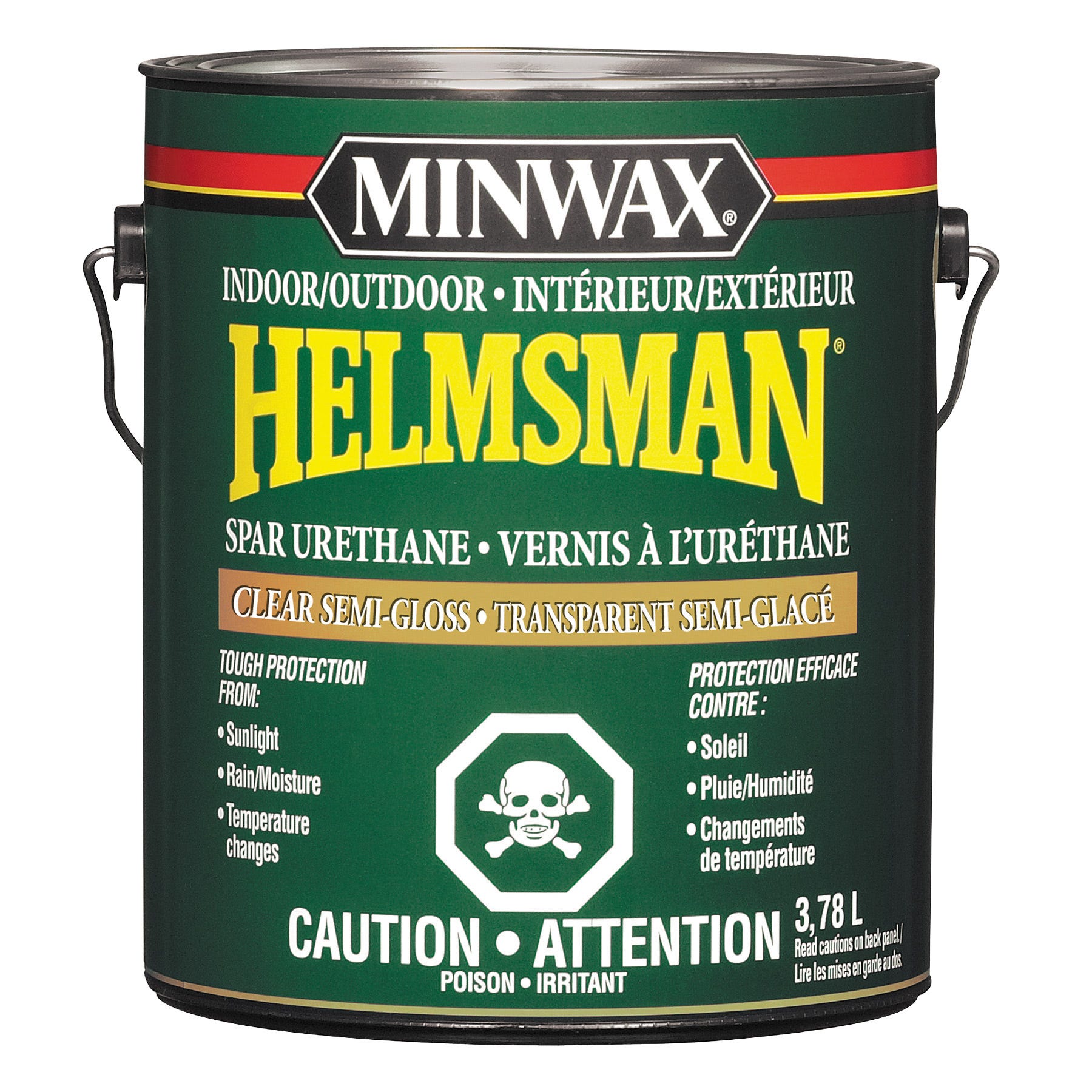 Spar Urethane, Indoor/Outdoor Clear Semi-Gloss, Oil