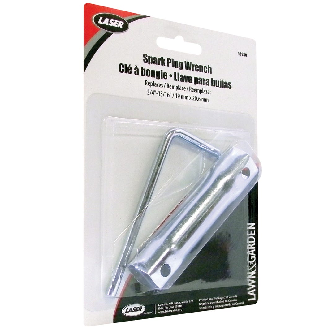 Laser Spark Plug Wrench, ”Shorty” 3/4-in., Standard 13/16-in.