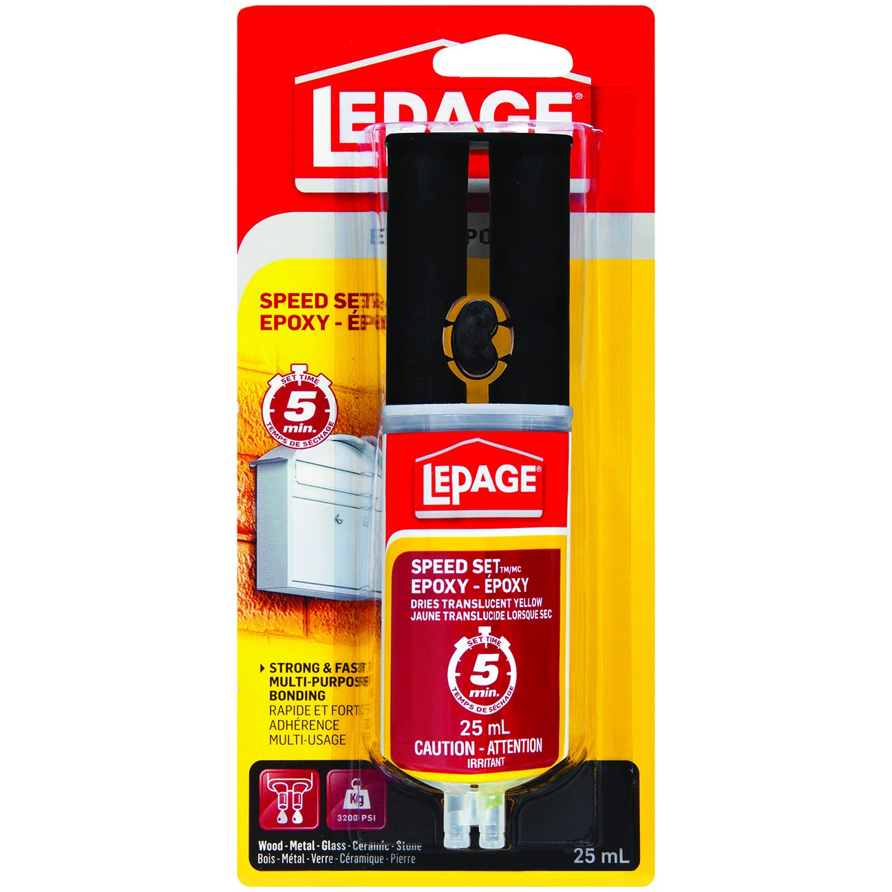 Speed Set Syringe Epoxy, 25 ml