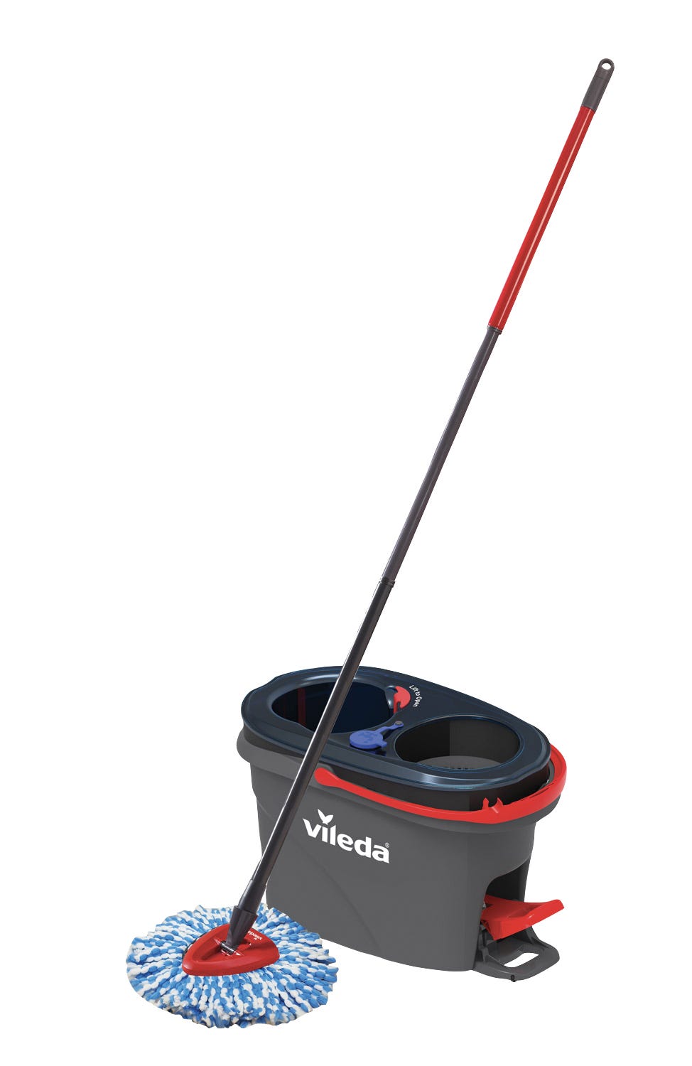 Spin Mop & Bucket System, Easy Wring Rinse Clean