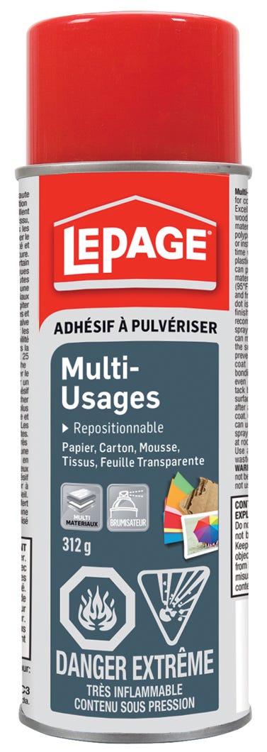 Multi-purpose Spray Adhesive, 312G