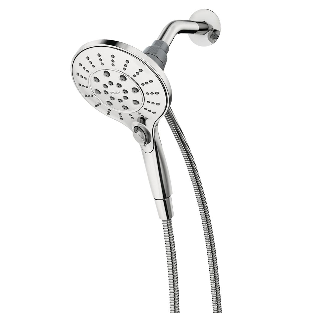 Spray head handshower showerhead with 6 settings
