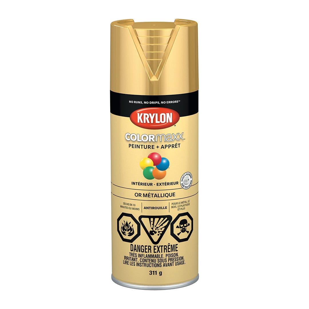 Spray Paint, Metallic Gold, 311 g