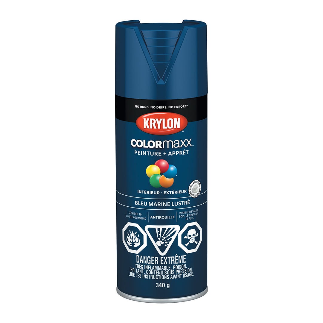 Spray Paint, Gloss Navy Blue, 340 g